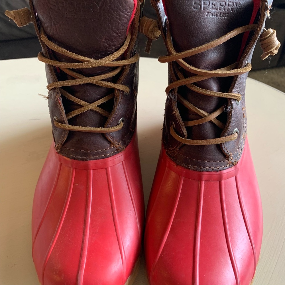 Like-new Sperry rain boots ☔️